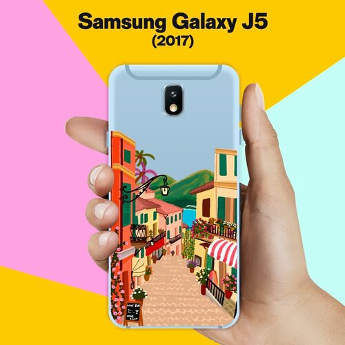 Силиконовый чехол на Samsung Galaxy J5 (2017) Город 20 / для Самсунг Галакси Джей 5 2017 силиконовый чехол на samsung galaxy j5 2017 бокал для самсунг галакси джей 5 2017