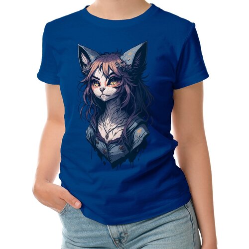 фото Футболка roly, размер l, синий