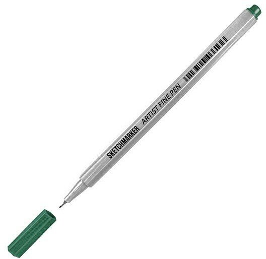 Капиллярная ручка линер SKETCHMARKER Artist fine цвет чернил: Зеленый лес