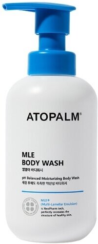 Мягкий гель для душа с ламеллярной эмульсией Atopalm MLE Body Wash 300 мл