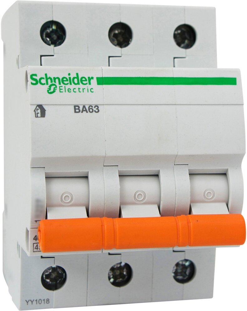 Выключатель автоматический Schneider ВА63 3 П 25А С 4,5 кА - фотография № 6