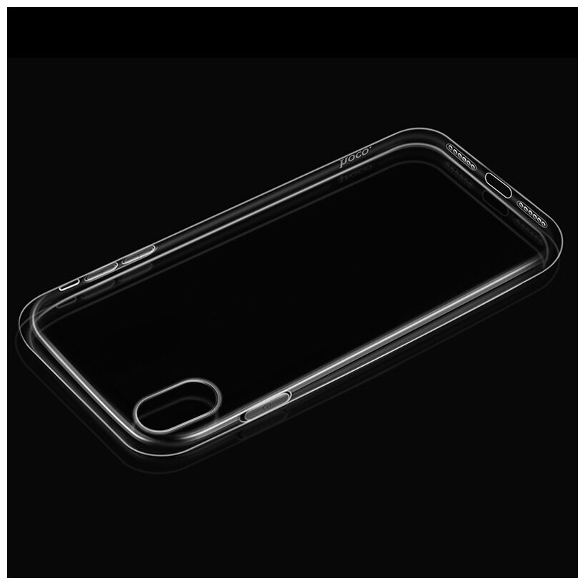 Чехол HOCO TPU Crystal clear Series для iPhone XS Max, прозрачный