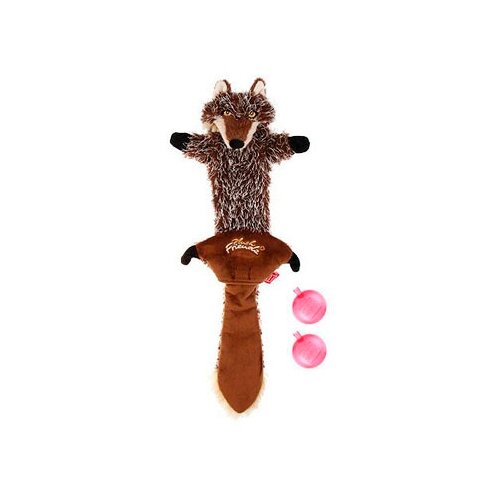 GiGwi Игрушка Волк с пищалками , текстиль 75325 0,09 кг 42548 (2 шт)