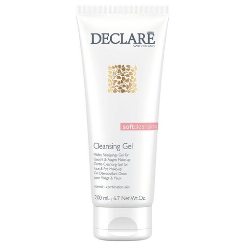 Declare мягкий очищающий гель для лица Cleansing Gel, 200 мл, 260 г