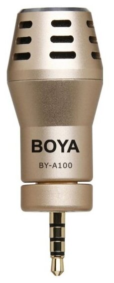 Микрофон Boya BY-A100 всенаправленный конденсаторный, для для iPhone / iPad / Ipod Touch