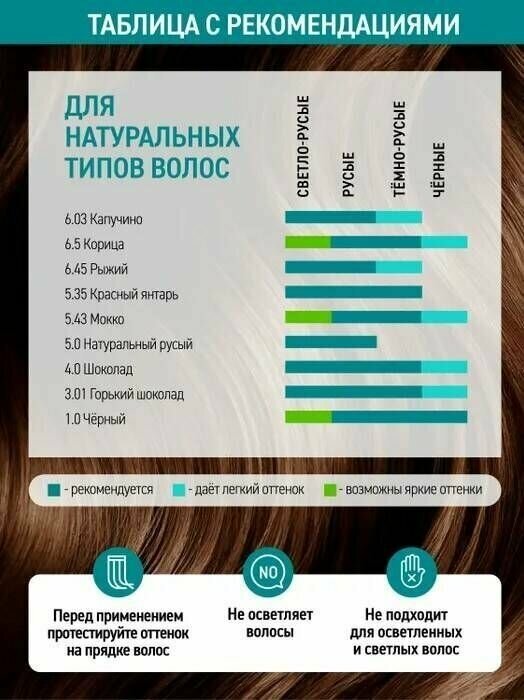 Оттеночный бальзам для волос Тоника 6.5 Корица, 150 мл - фото №17