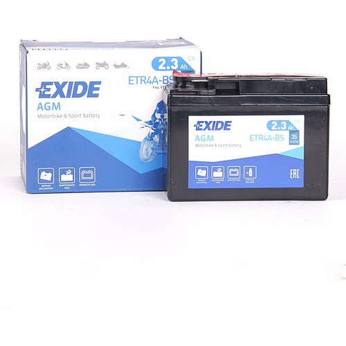 Аккумулятор мото Exide ETR4A-BS (YTR4A-BS)