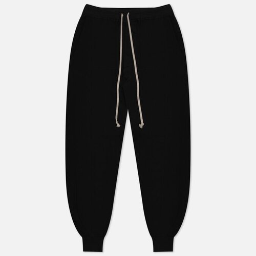 Мужские брюки Rick Owens DRKSHDW Edfu Prisoner Drawstring Compact Heavy чёрный, Размер XL
