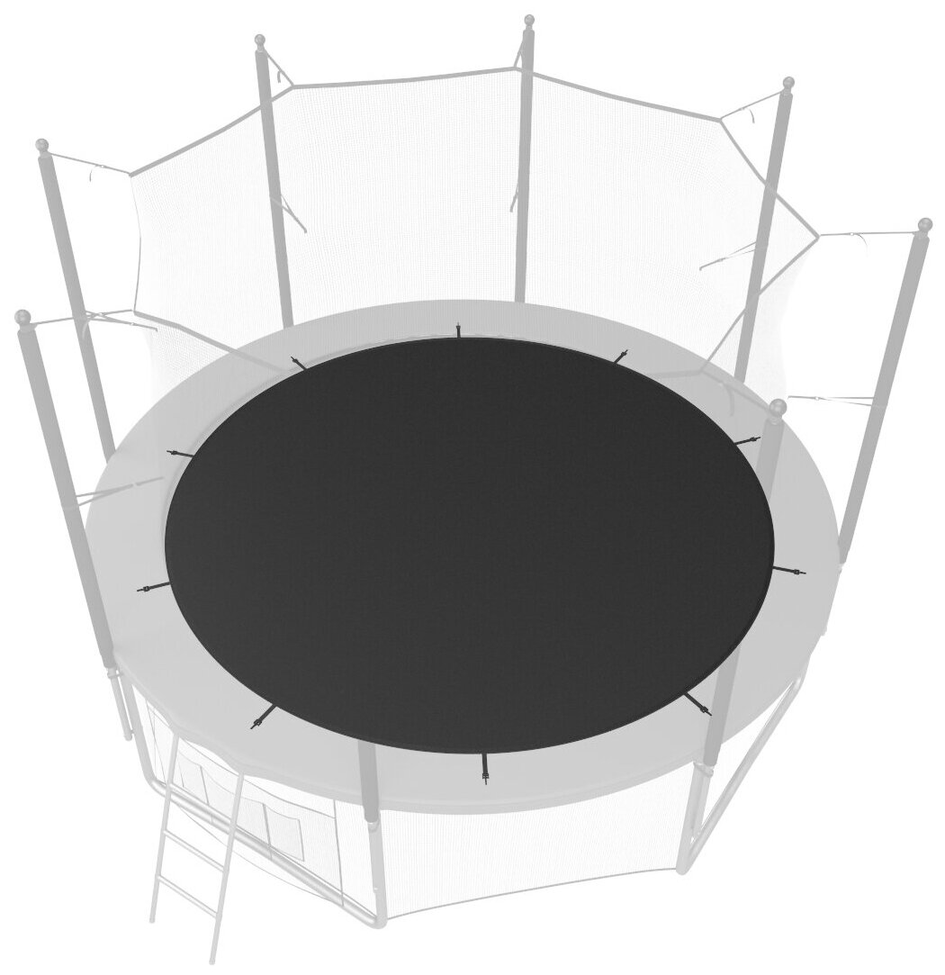 Чехол для батута UNIX LINE всепогодный водонепроницаемый, защита от веток, диаметр 16 ft — фото 1