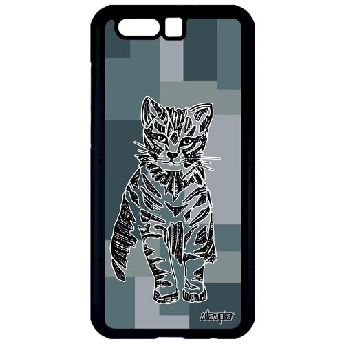 фото Чехол для мобильного honor 9, "кот" пушистый маленький utaupia