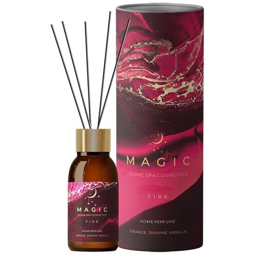 Аромат для дома/MAGIC FIRE/Orange jasmine vanilla/100мл