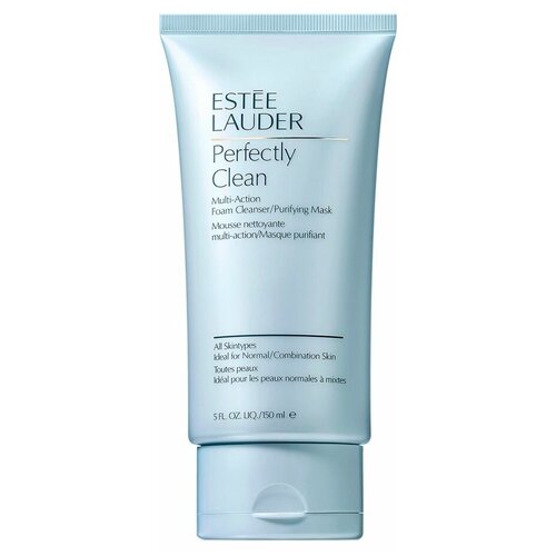 Estee Lauder 2 в 1: пенка для умывания / маска очищающая Perfectly Clean, 150 мл, 200 г мусс для умывания estee lauder пенка для умывания и очищающая маска 2 в 1 perfectly clean