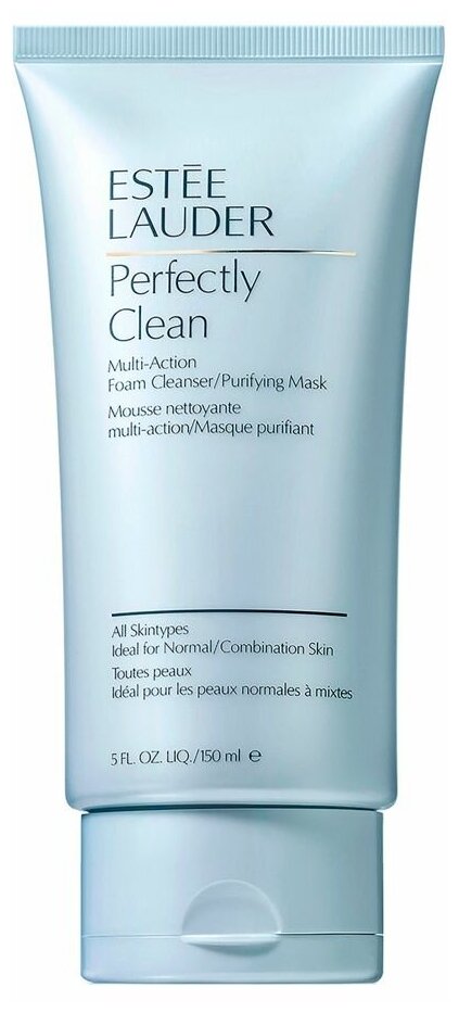 ESTEE LAUDER 2 в 1: пенка для умывания/маска очищающая Perfectly Clean Multi-Action Foam Cleanser/Purifying Mask