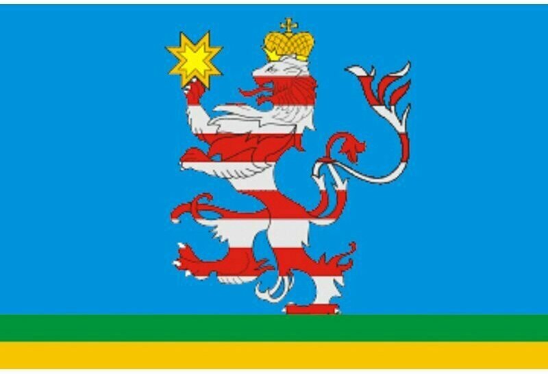 Флаг Мариинско-Посадского района. Размер 135x90 см.