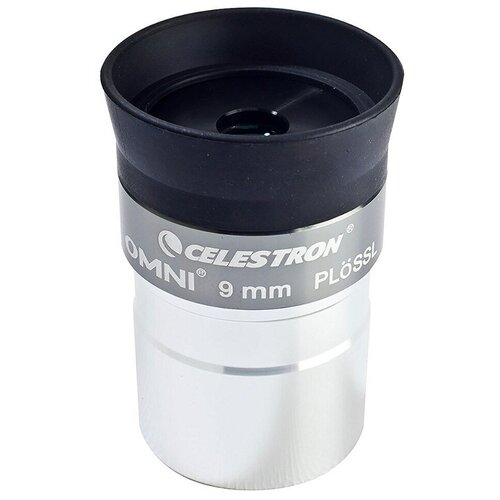 Окуляр Celestron Omni 9 мм, 1.25 93318 черный/серебристый