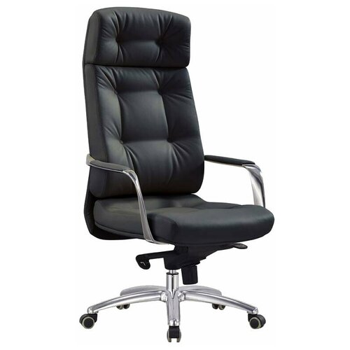 фото Компьютерное кресло бюрократ _dao для руководителя, обивка: натуральная кожа, цвет: white