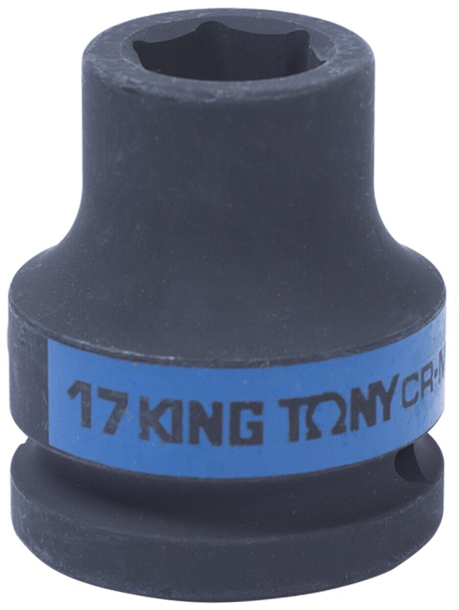Головка торцевая ударная шестигранная 3/4", 17 мм KING TONY 653517M