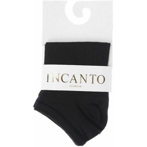 Носки Incanto, размер 39-40(3), черный носки incanto размер 39 40 3 белый