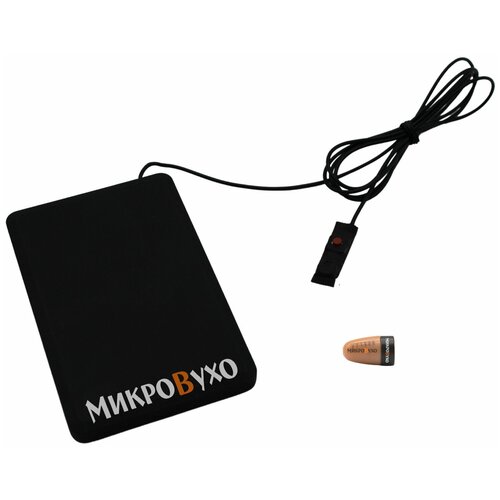 Капсульный микронаушник К3 6 мм и гарнитура Bluetooth Box Power с выносным чувствительным микрофоном кнопкой подачи сигнала кнопкой ответа 1697400₽