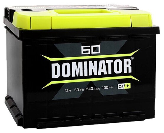 Аккумуляторная батарея DOMINATOR 6СТ60 600 А