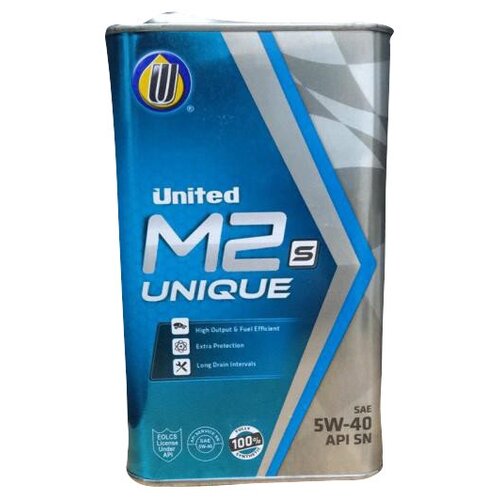 Синтетическое моторное масло United Oil M2 Unique 5W-40, 1 л