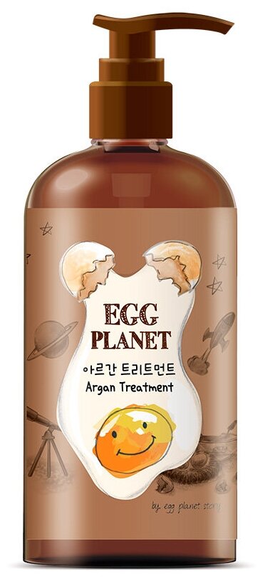 Маска для волос с аргановым маслом DAENG GI MEO RI Egg Planet Argan Treatment (280 мл)