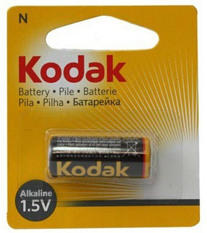 Батарейка Kodak MAX LR1 N BL1 Alkaline 1.5V, 1 шт