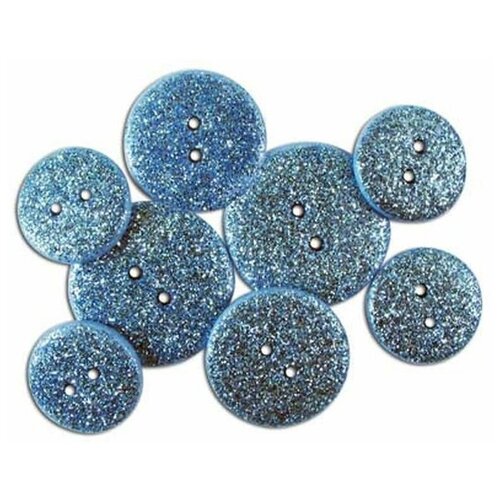 Набор пуговиц Glitter Buttons, 7шт