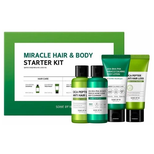 Набор миниатюр для тела и волос Some By Mi Miracle Hair&Body Starter Kit