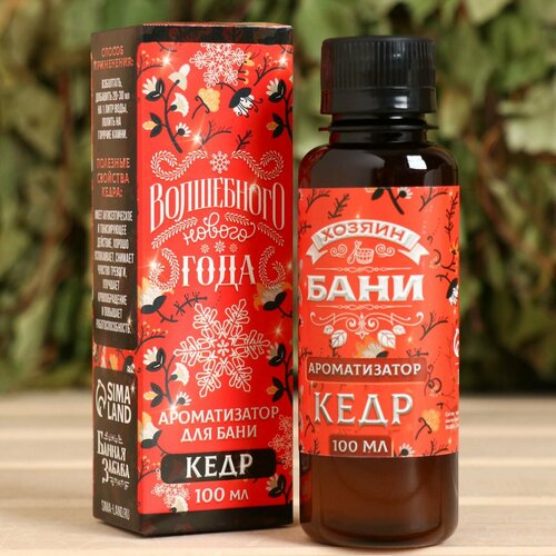 Ароматизатор Волшебного нового года кедр 100 мл 303₽
