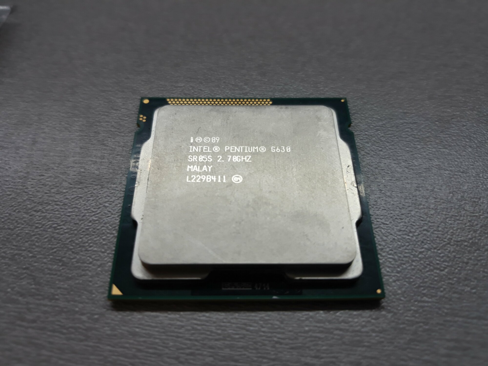 Процессор Intel Pentium G630 Sandy Bridge LGA1155 2 x 2700 МГц