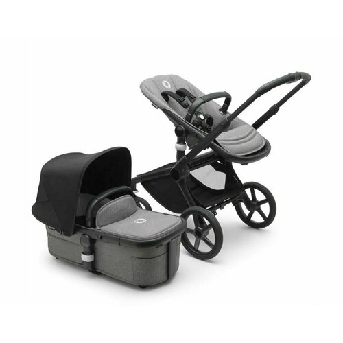 Коляска 2 в 1 Bugaboo Fox 5 Black/Grey Melange/Midnight Black