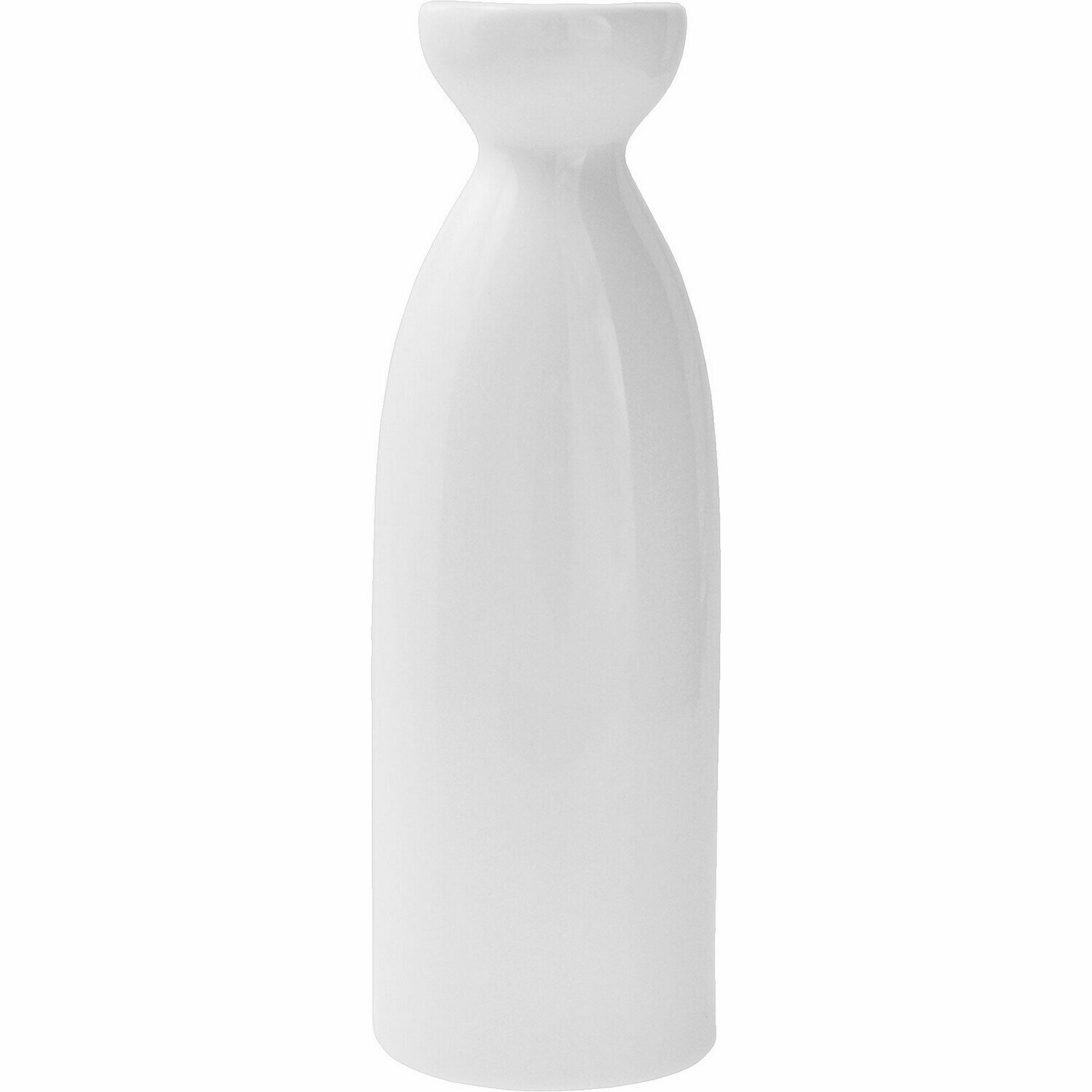 Бутылка для саке Kunstwerk 220мл, 60х60х170мм, фарфор, белый