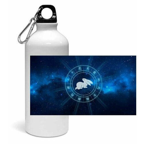 фото Спортивная бутылка год кролика №9 goodbrelok