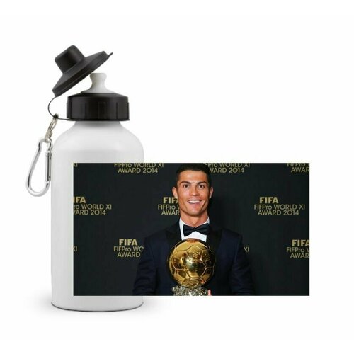 фото Спортивная бутылка криштиану роналду, cristiano ronaldo №12 goodbrelok