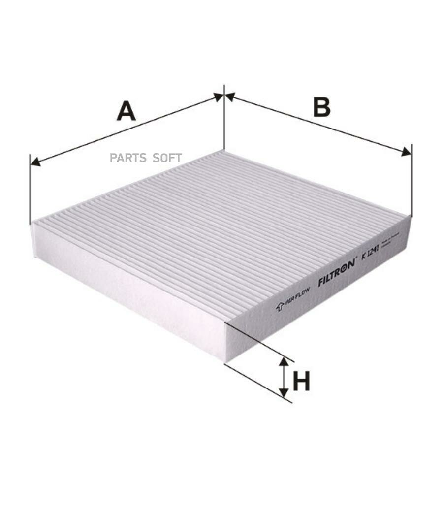 Фильтр салона K1241 FILTRON K1241