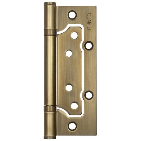 Петля универсальная без врезки Punto IN5200W WAB (200-2B 125x25) мат. бронза (2ШТ/упак)