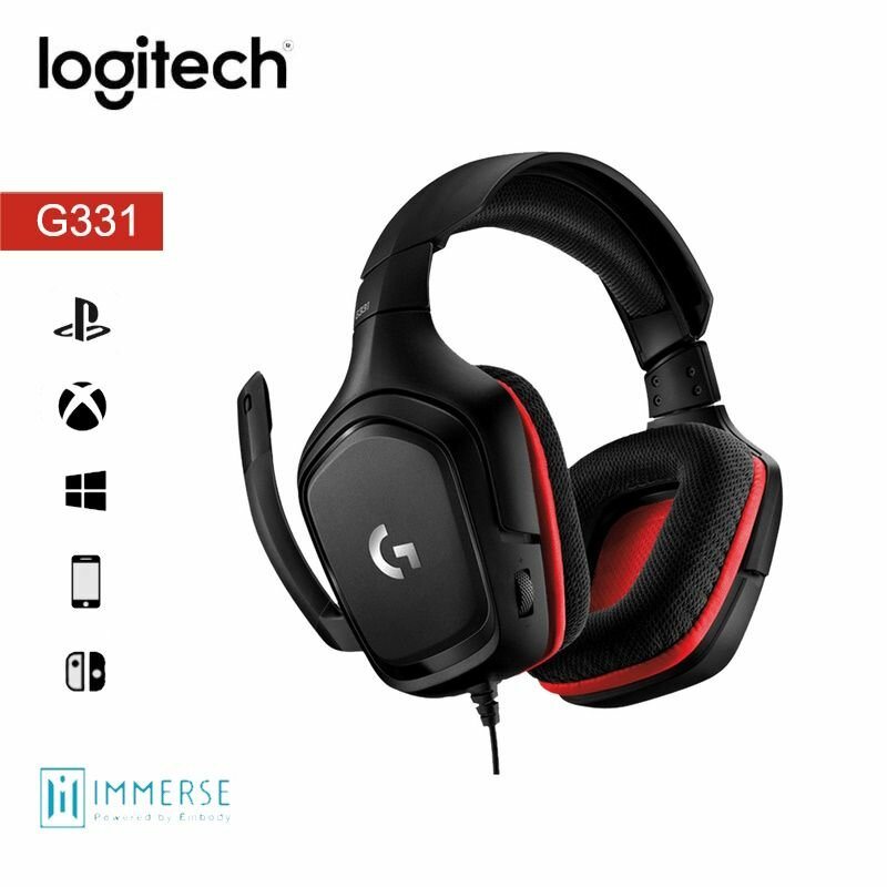 Проводные игровые наушники Logitech G331 (981-000758)