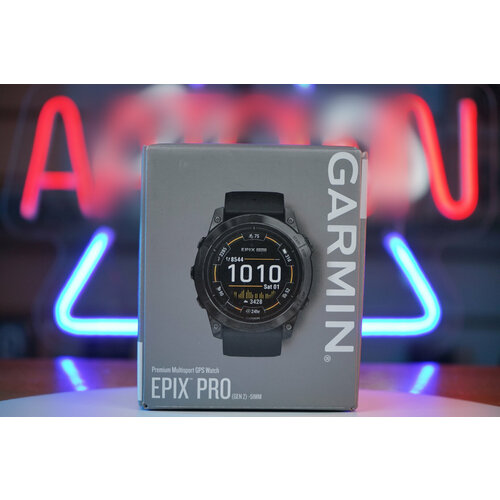 Garmin Epix Pro 51 мм Standard Edition Slate Gray with Black Band 13219800₽
