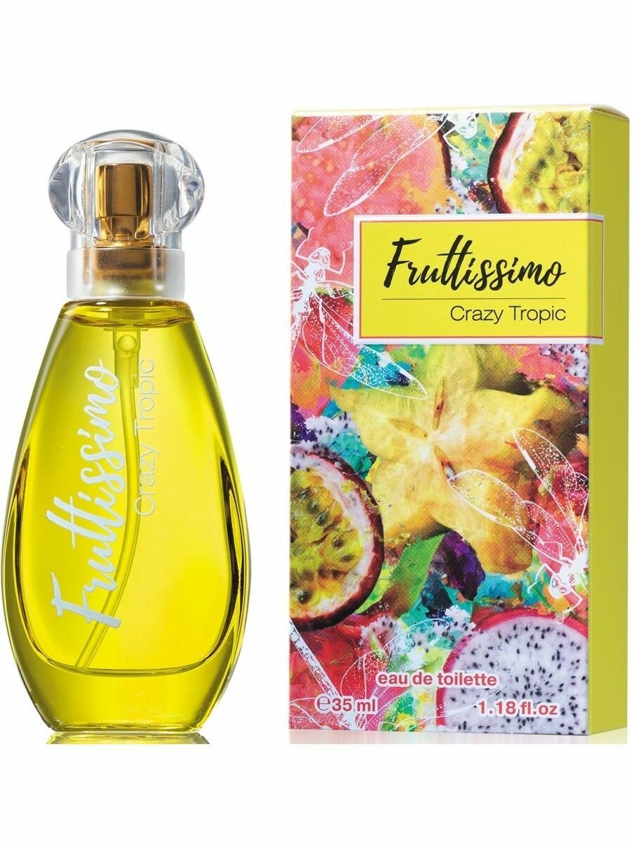 BROCARD FRUTISSIMO CRAZY TROPIC / Брокар Фрутиссимо Крейзи Тропик Туалетная вода женская 35 мл — фото 1