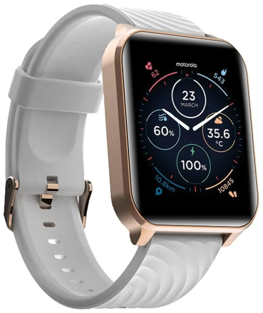 Умные часы и браслет Motorola Moto Watch 70 Rose Gold