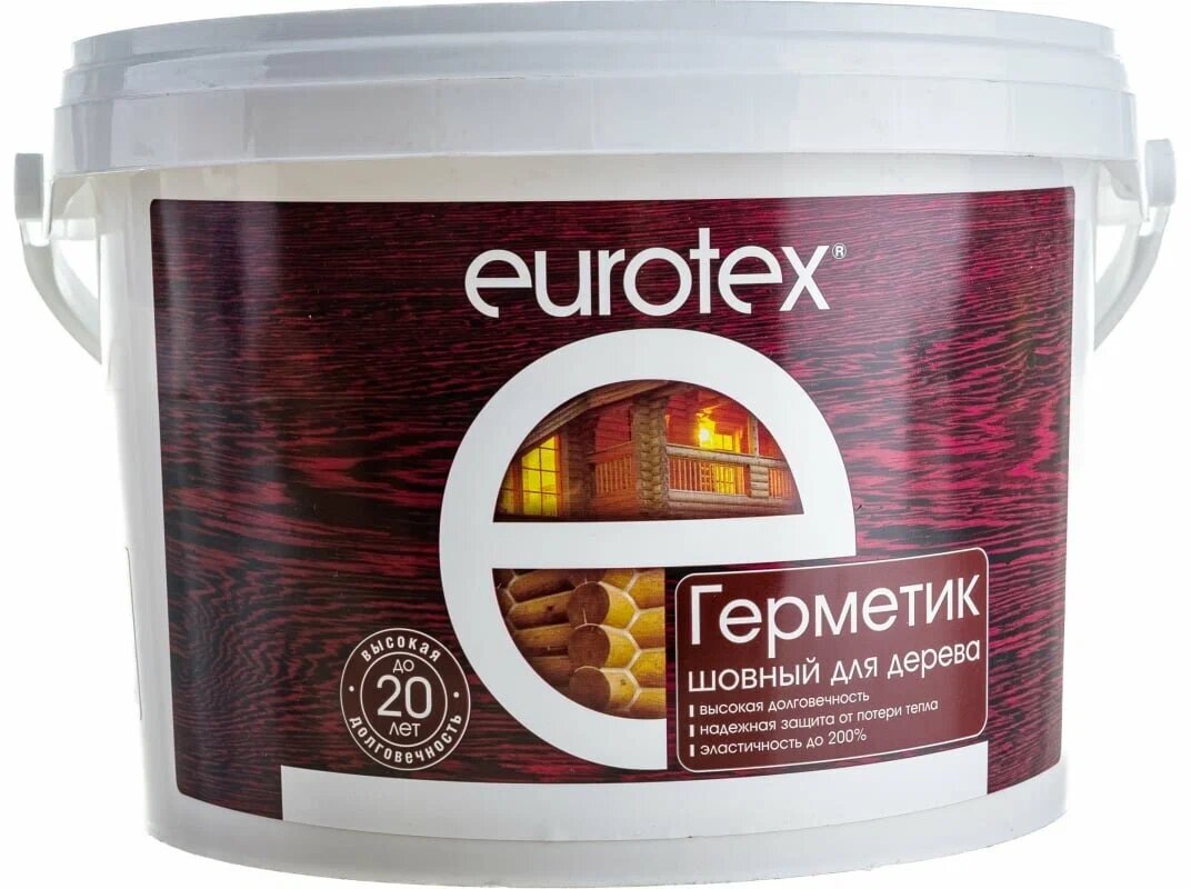 Герметик шовный EUROTEX орех 3 кг