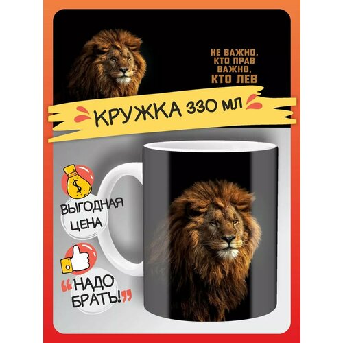 Кружка со львом 480₽