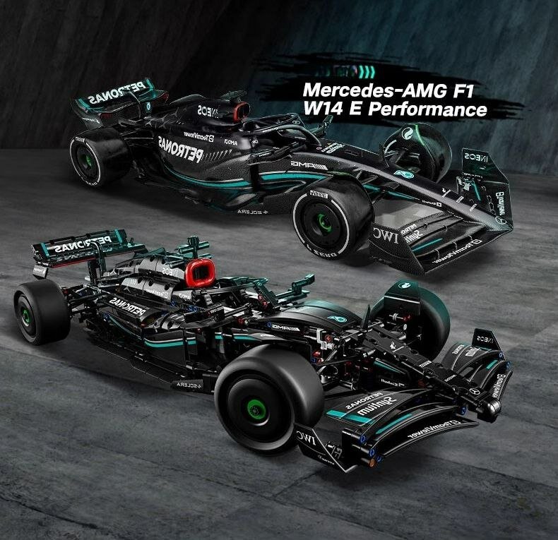 Конструктор Гоночная машина Mercedes AMG F1 W14 E Performance 1642 детали