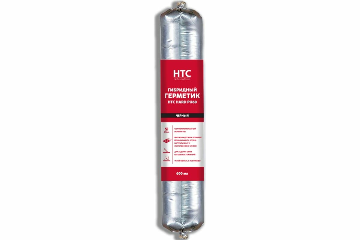 Гибридный герметик CEMMIX HTC Hard PU60 600 мл черный pu60_black