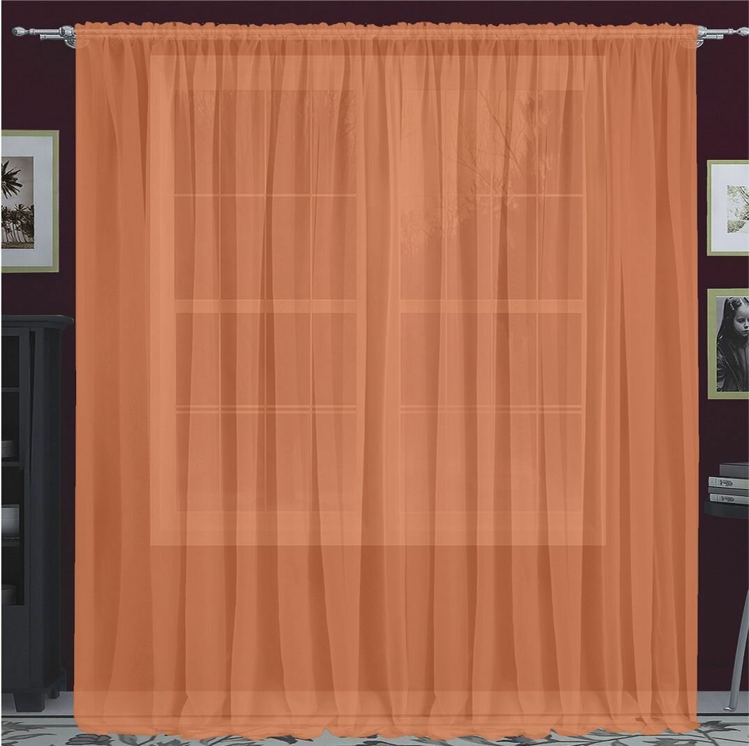 Тюль гостиный Моно 400х290 см