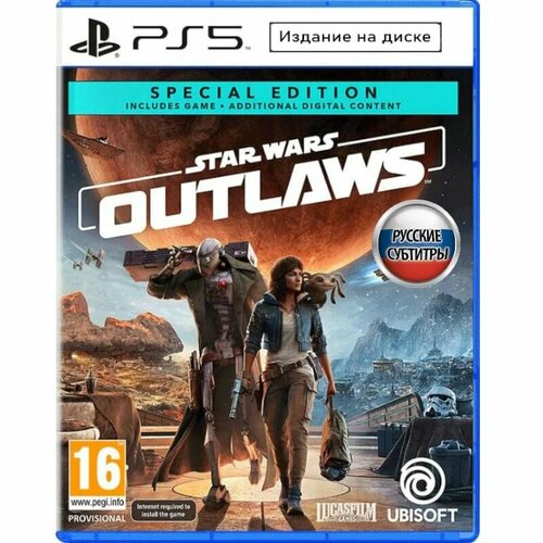 Игра Star Wars Outlaws Special Edition PS5 Русские субтитры 7200₽