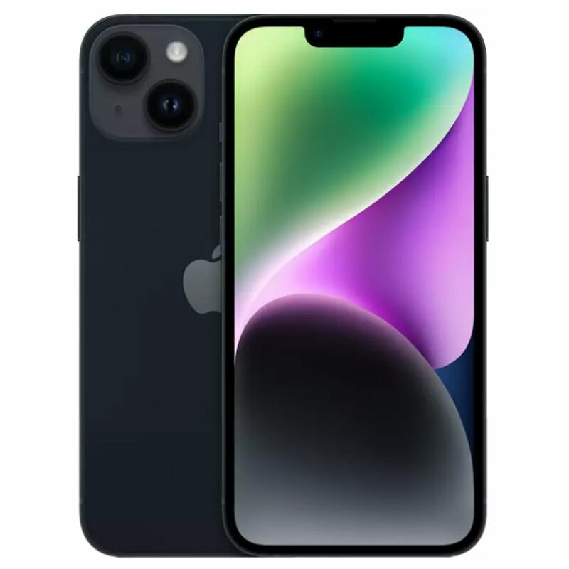 Смартфон Apple iPhone 14 128Gb Midnight (Черный) Sim+ESim Global — фото 1
