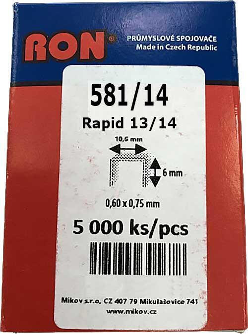 Скоба - 13/14 - 5000 (581/14) шт. RON 10101599