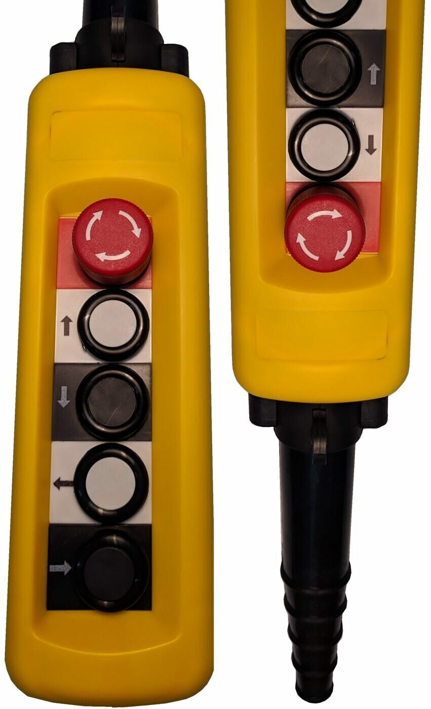 ПКТ-40Б-С(XACA4713. S. BR) (4 кнопки1НО+гриб с фиксацией1НЗ) пульт